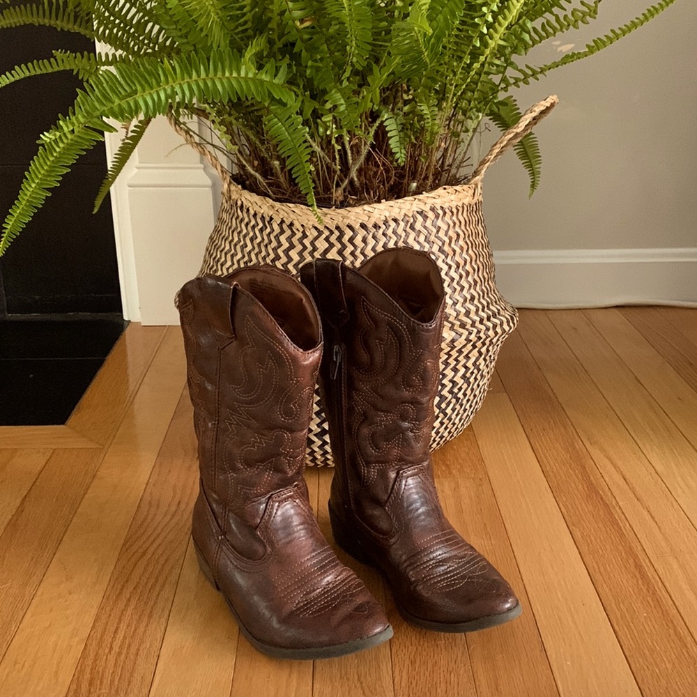 Girls Sz 2 Cowboy Boots